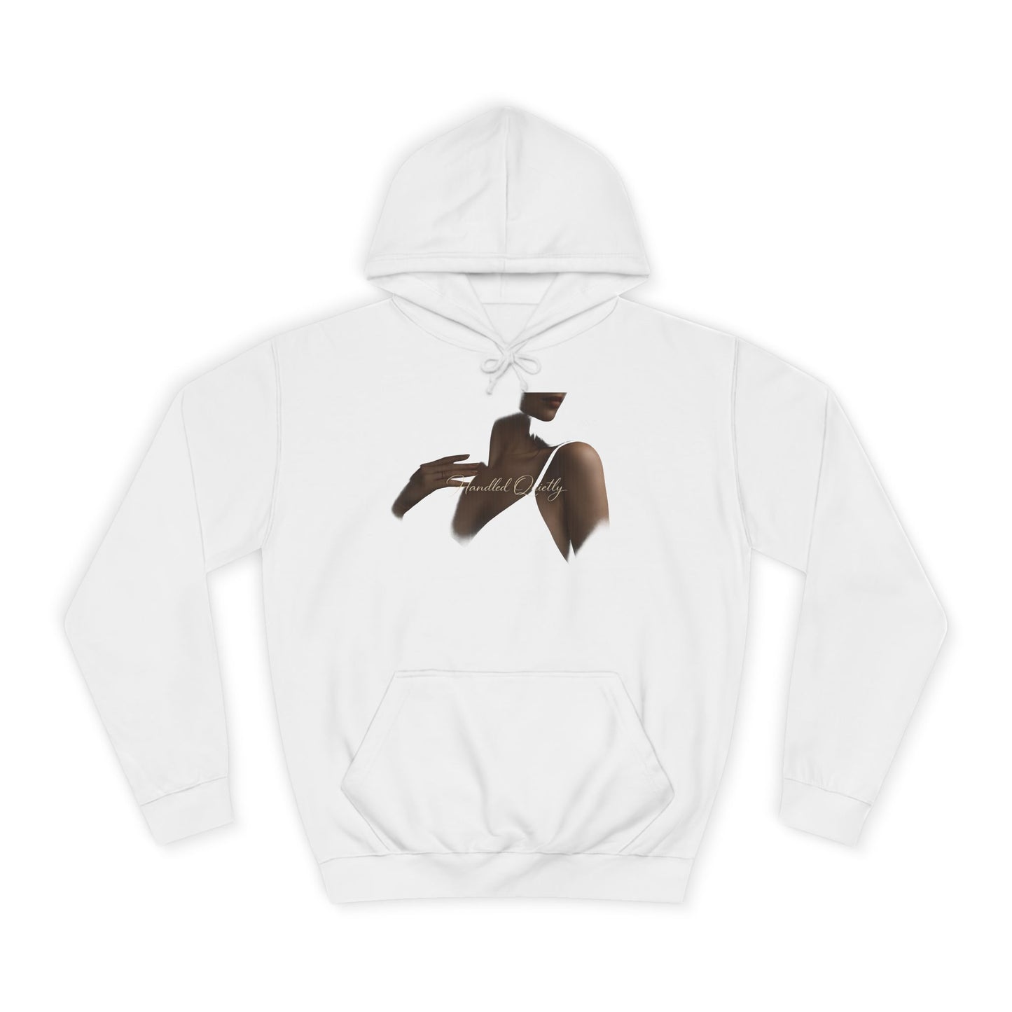 Women's Abstract Minimalist Bird Hoodie