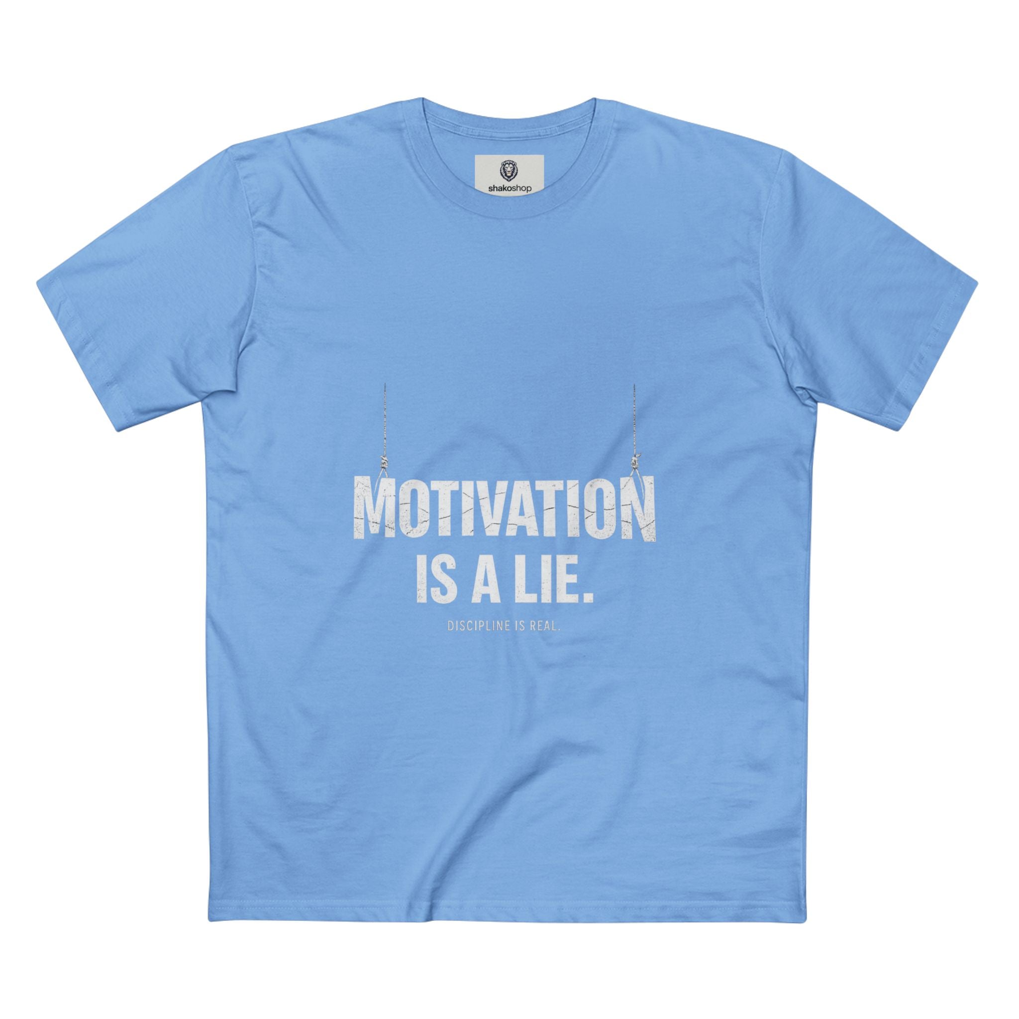 Motivation Is a Lie Tee — Discipline Is Real Gym T‑Shirt