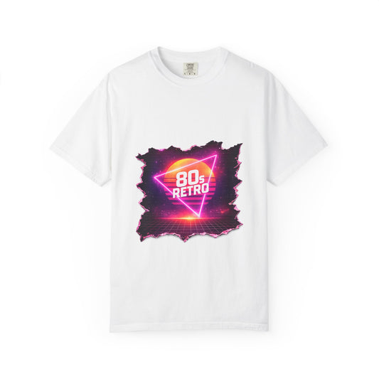 Men's 80s Retro Neon Graphic T-Shirt