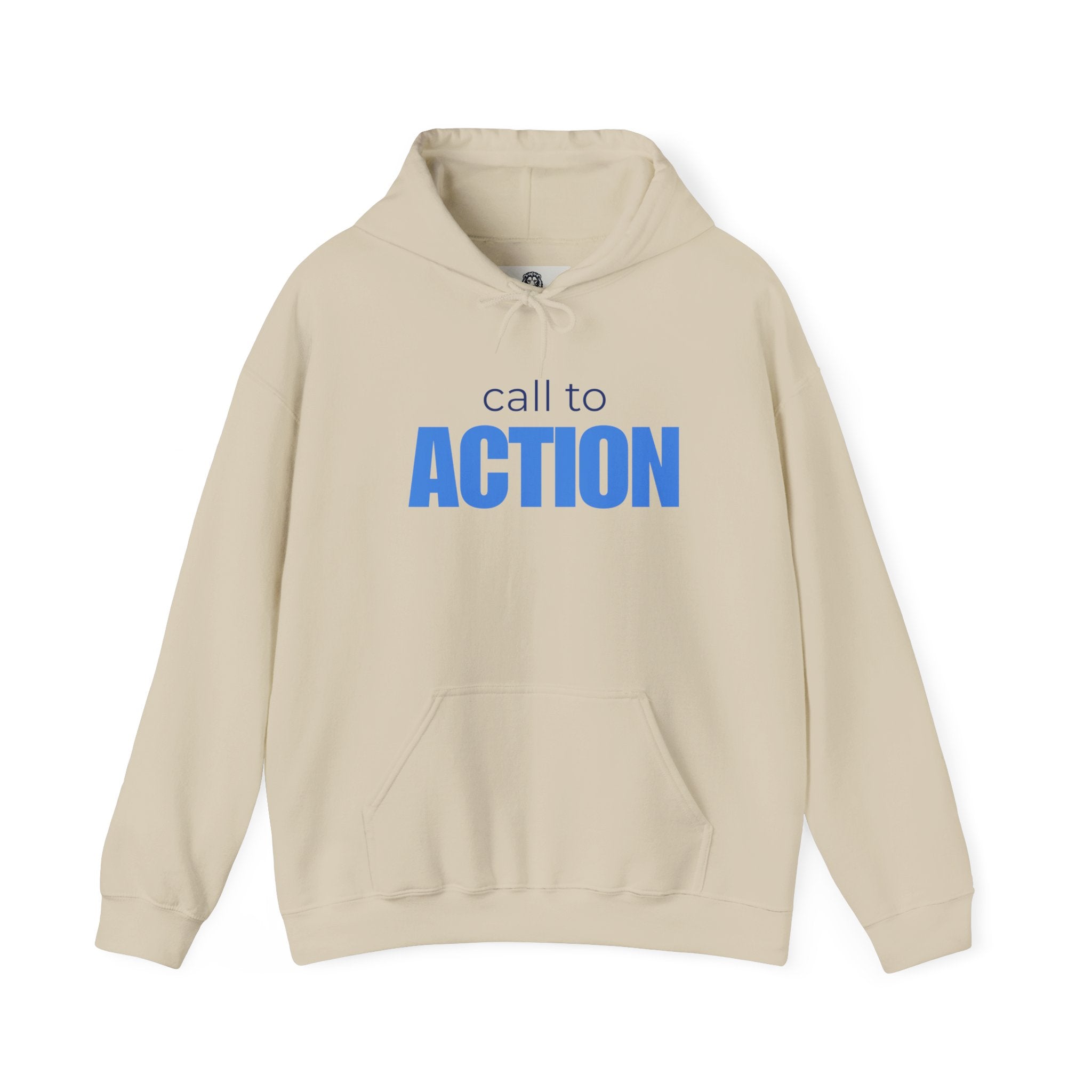 Call to Action Hoodie — Motivational 'Call to ACTION' Graphic Pullover