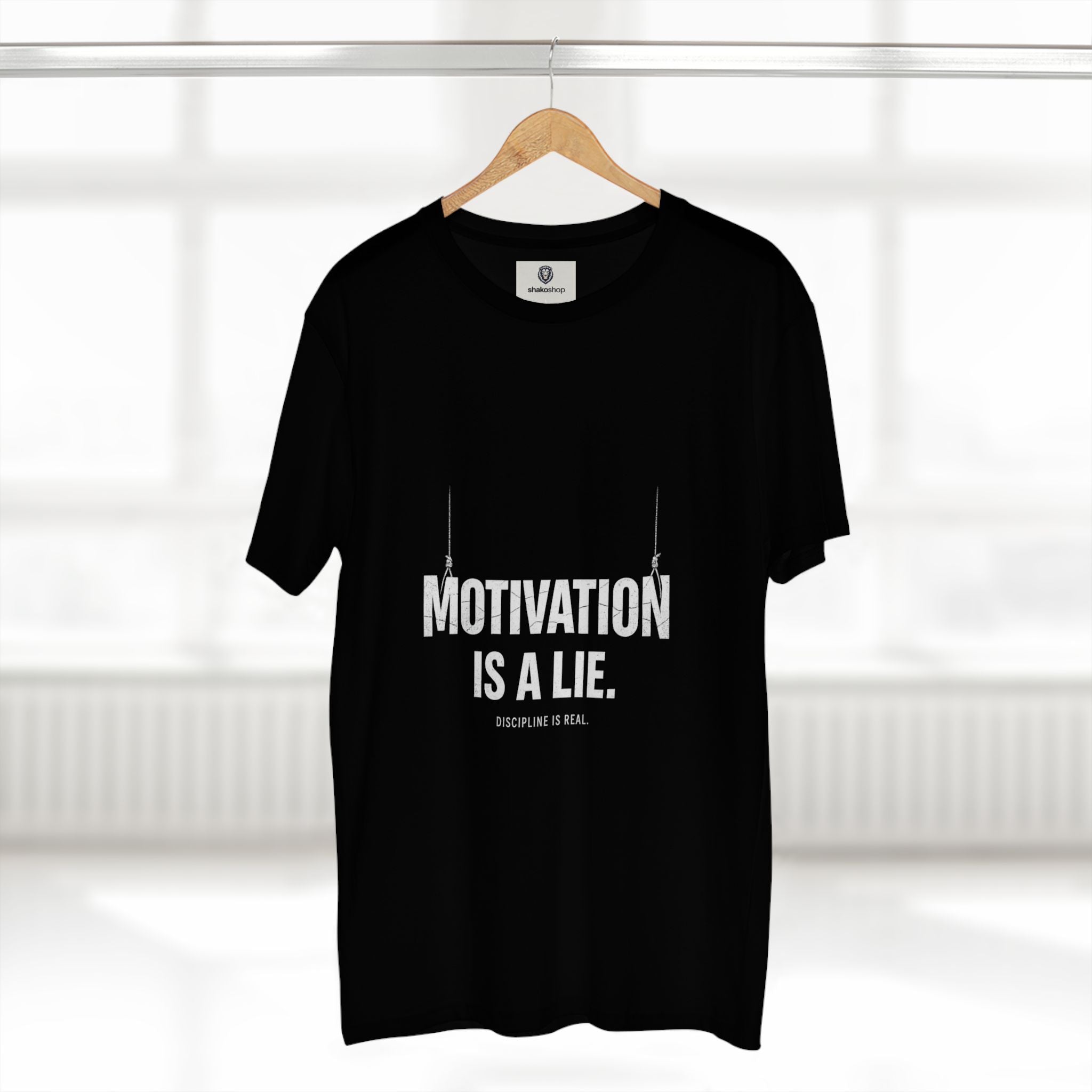 Motivation Is a Lie Tee — Discipline Is Real Gym T‑Shirt