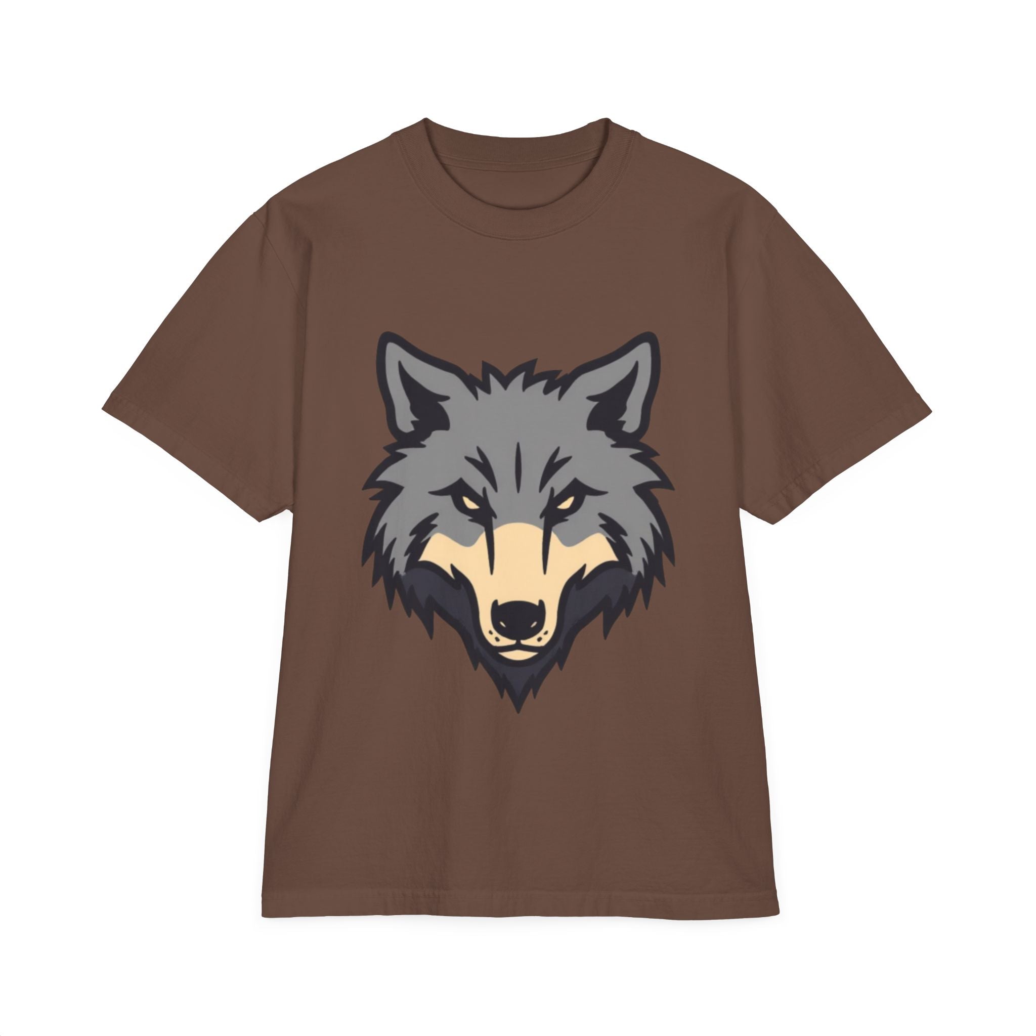 Wolf Head T-Shirt — Graphic Animal Tee for Outdoors & Wildlife Lovers
