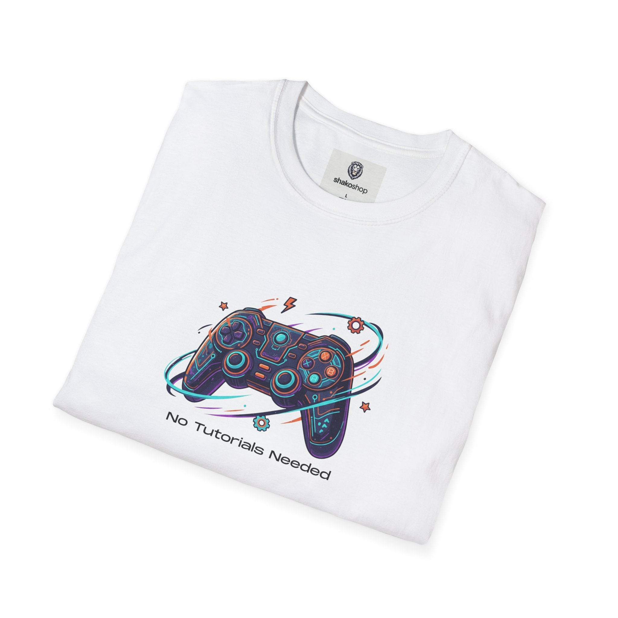 Gamer Controller Graphic Tee — 'Play to Live, Pause to Love' Video Game T-Shirt