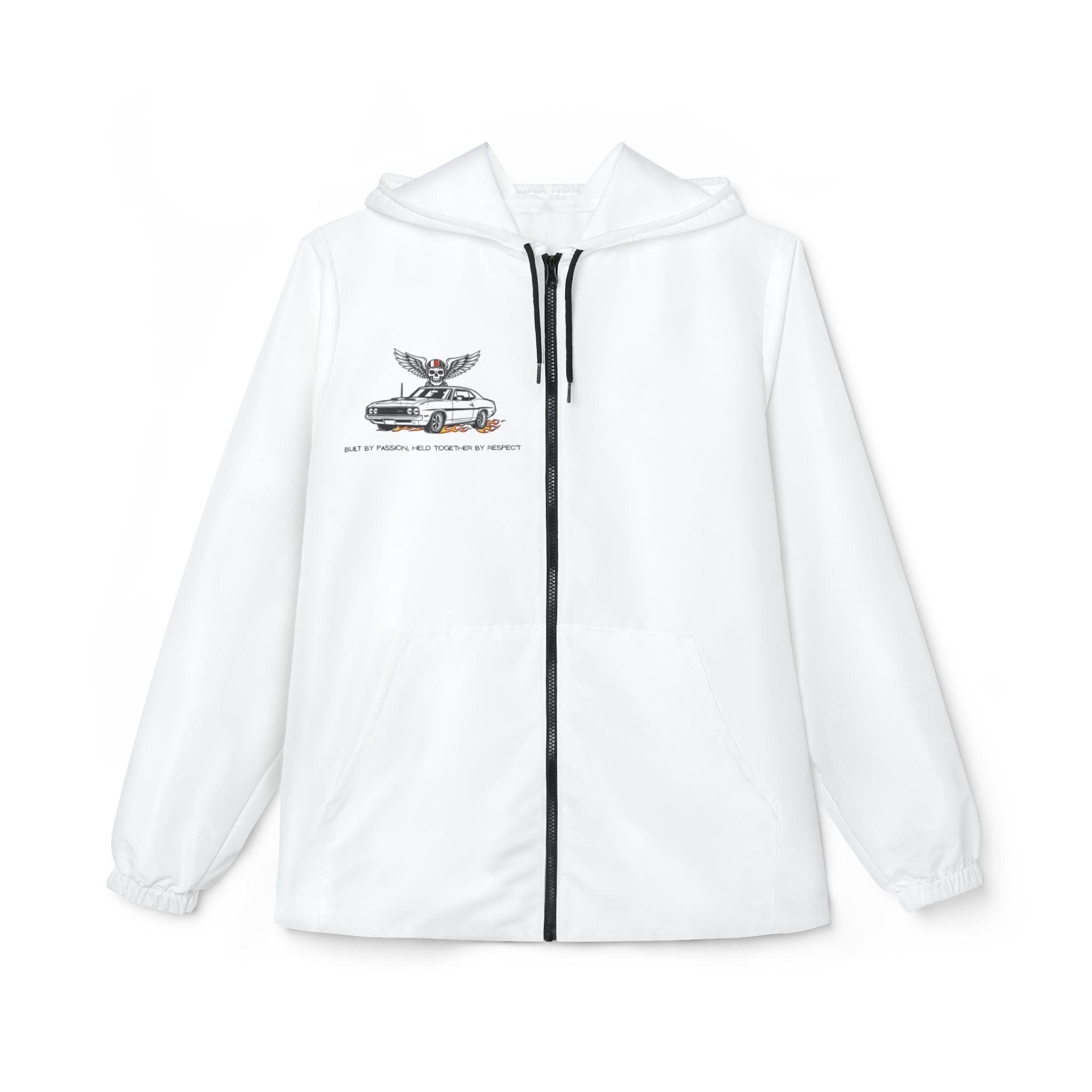 Whale & Vintage Boat Windbreaker Jacket – Coastal Nautical Graphic Hoodie