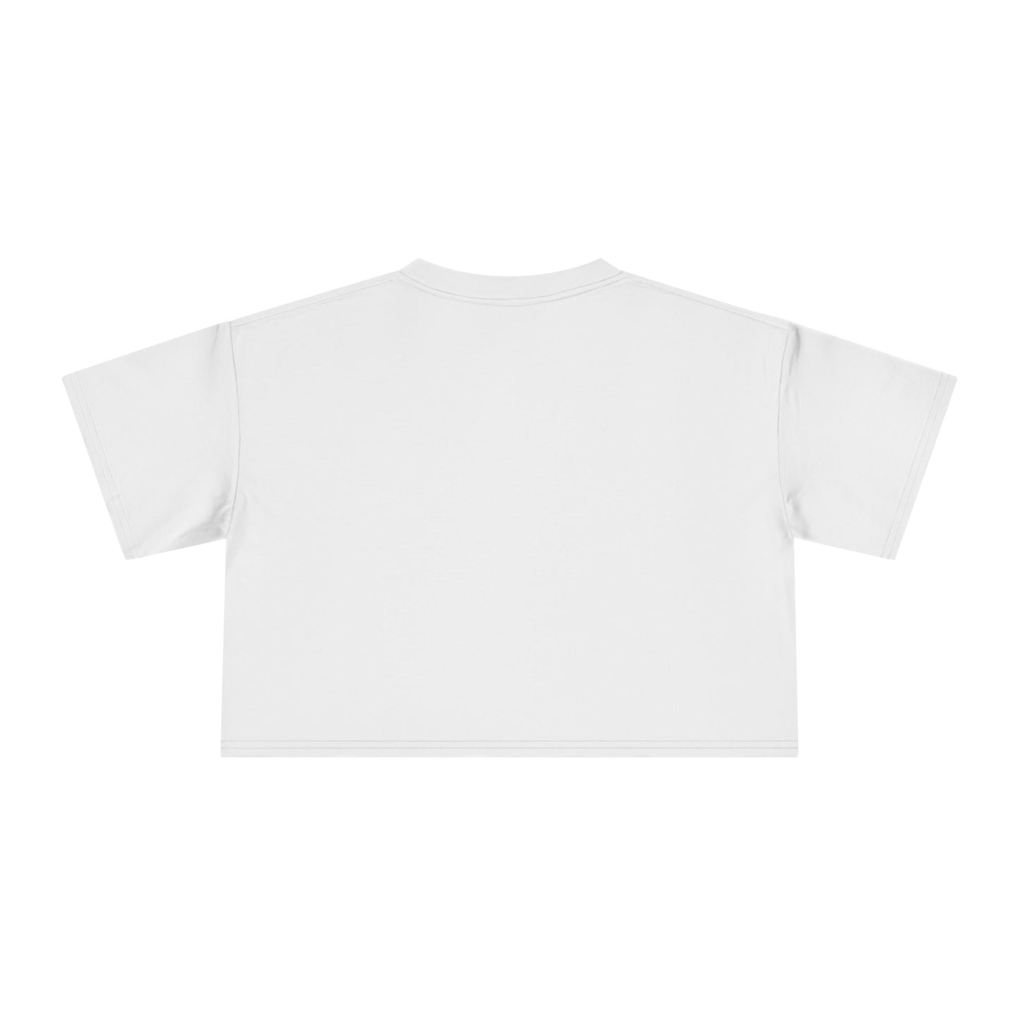 Women's Retro Sunset Crop Tee — "Sunset Cruiser" Vaporwave Beach Graphic