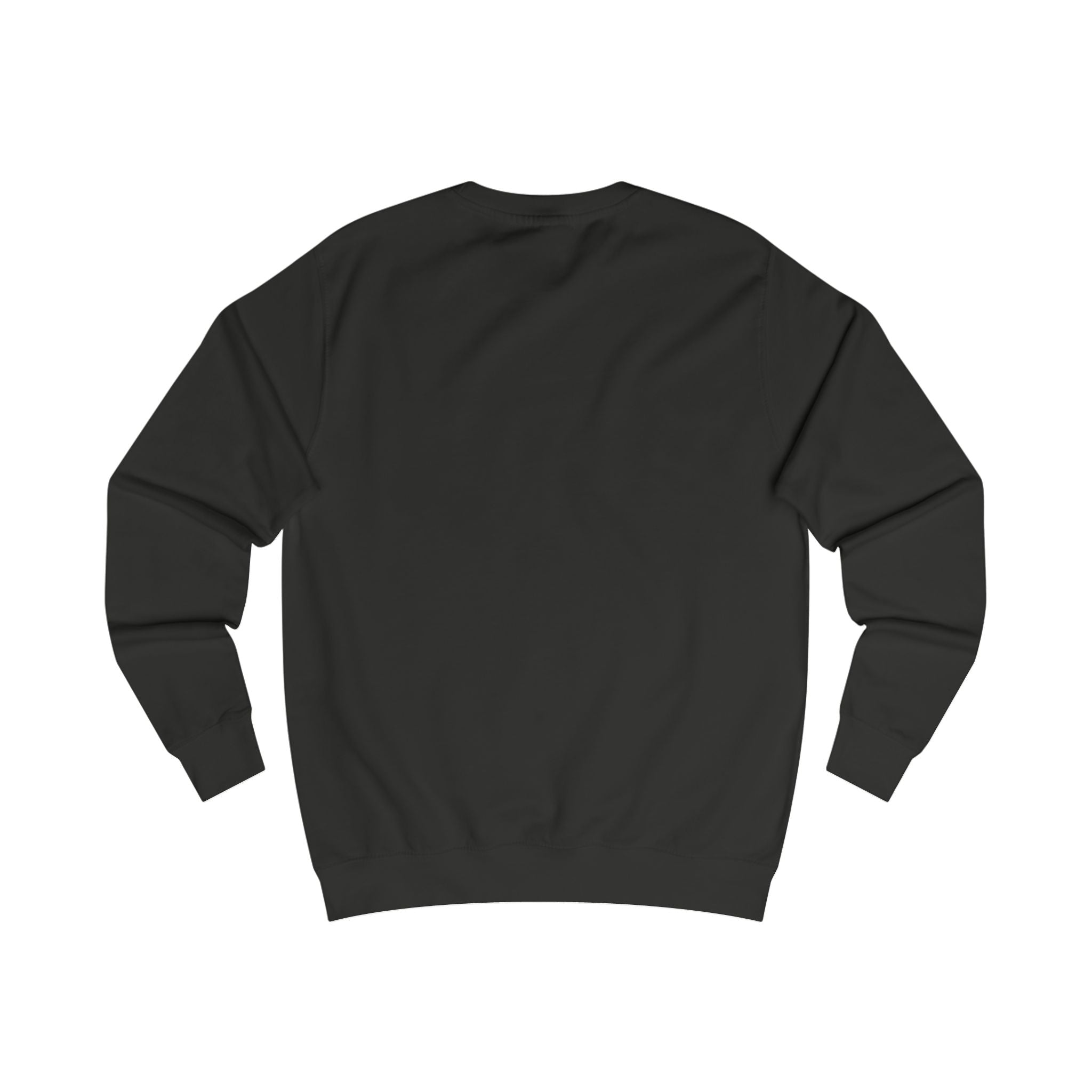Motivation Is A Lie Sweatshirt — Dark Minimal Graphic Crewneck for Skeptics & Gym Humor