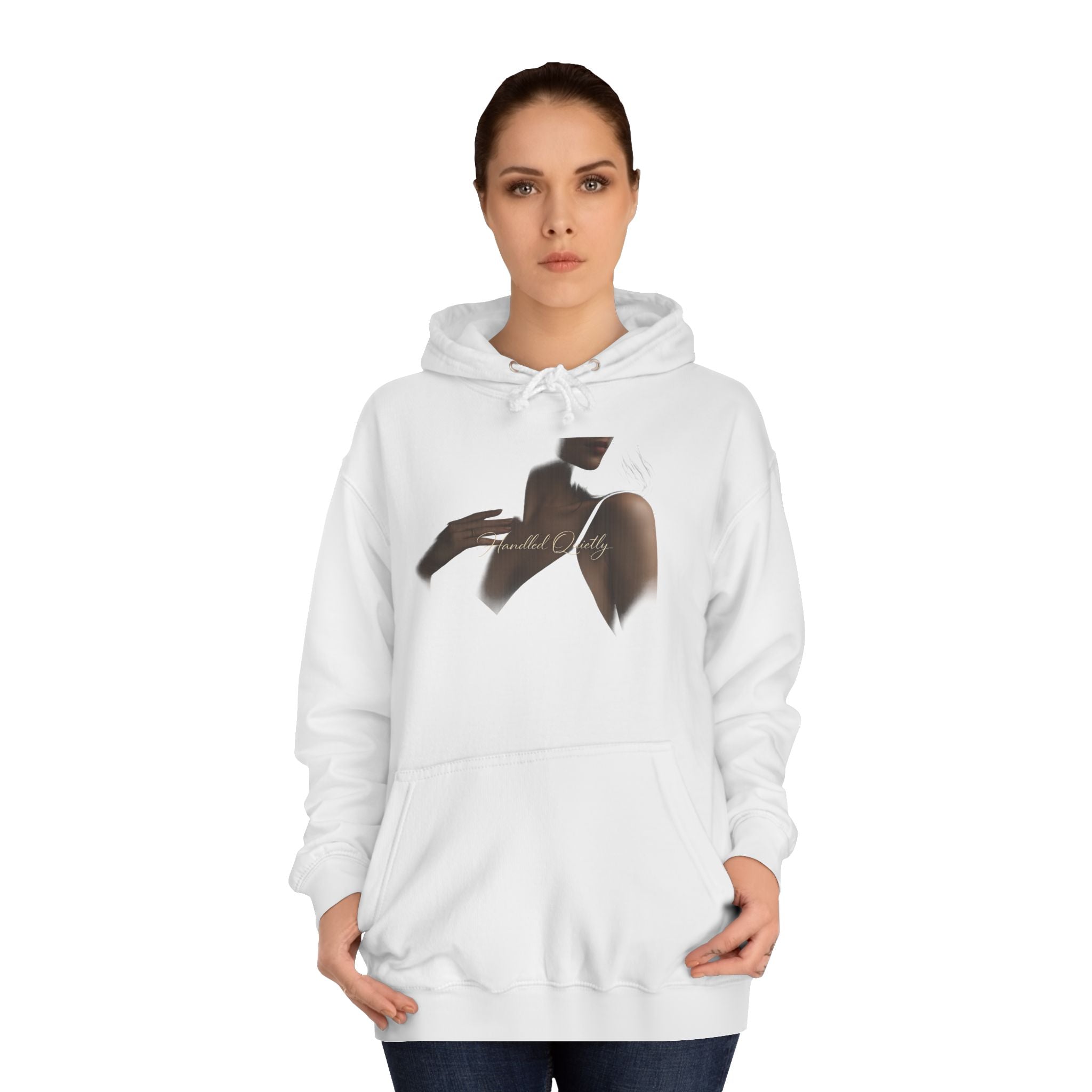 Abstract Minimalist Bird Hoodie