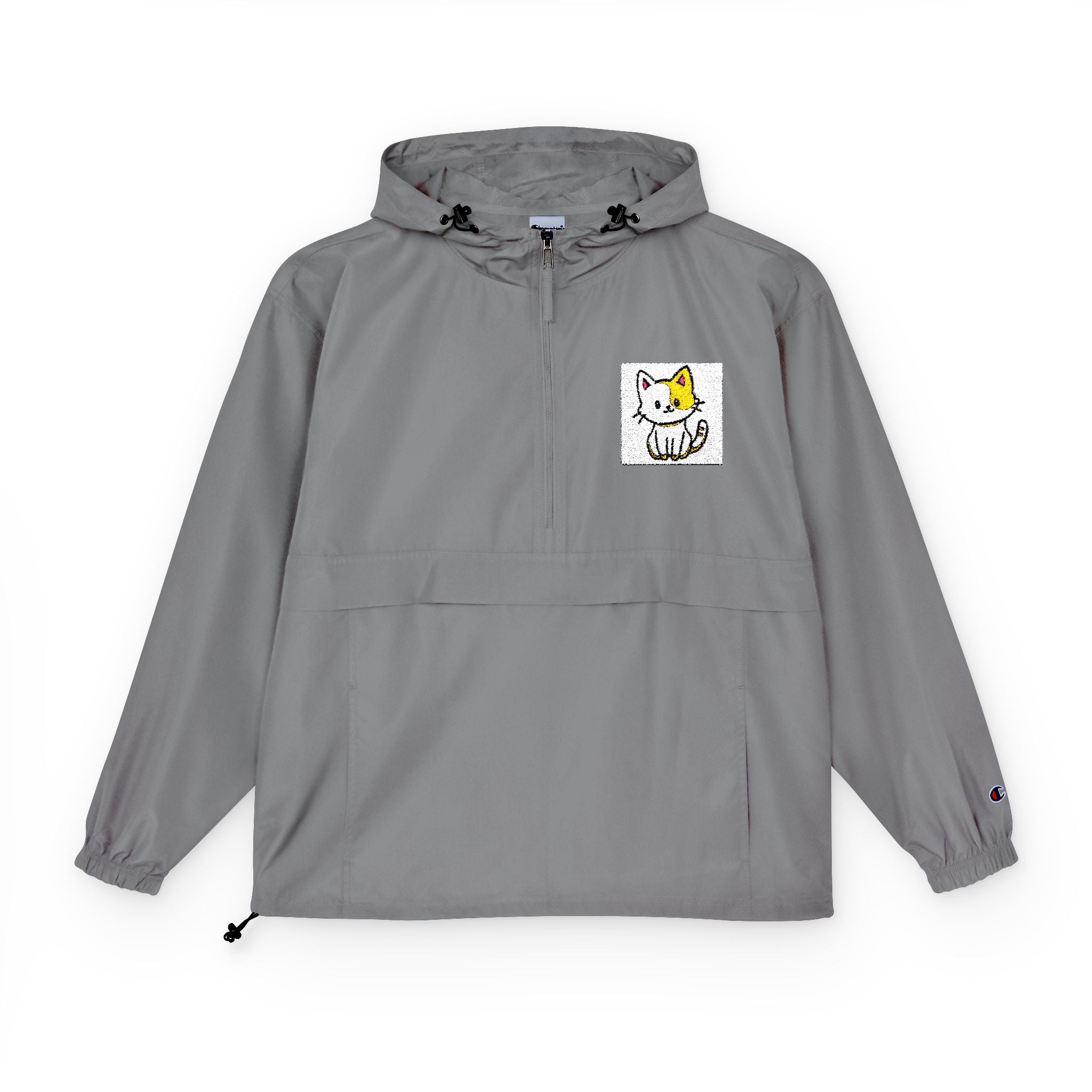Packable Anorak Jacket — Cute Yellow Bird Graphic