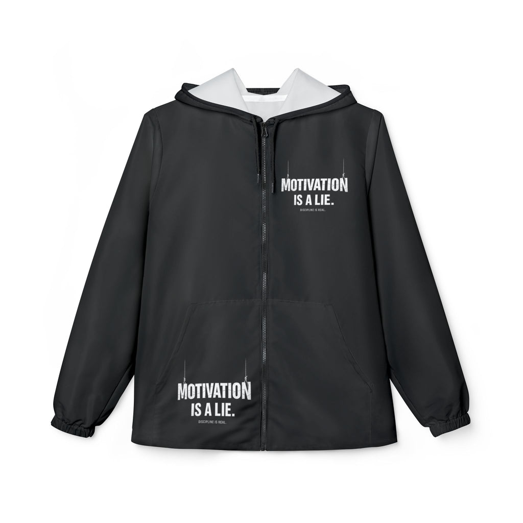 Motivation Is a Lie Windbreaker Jacket