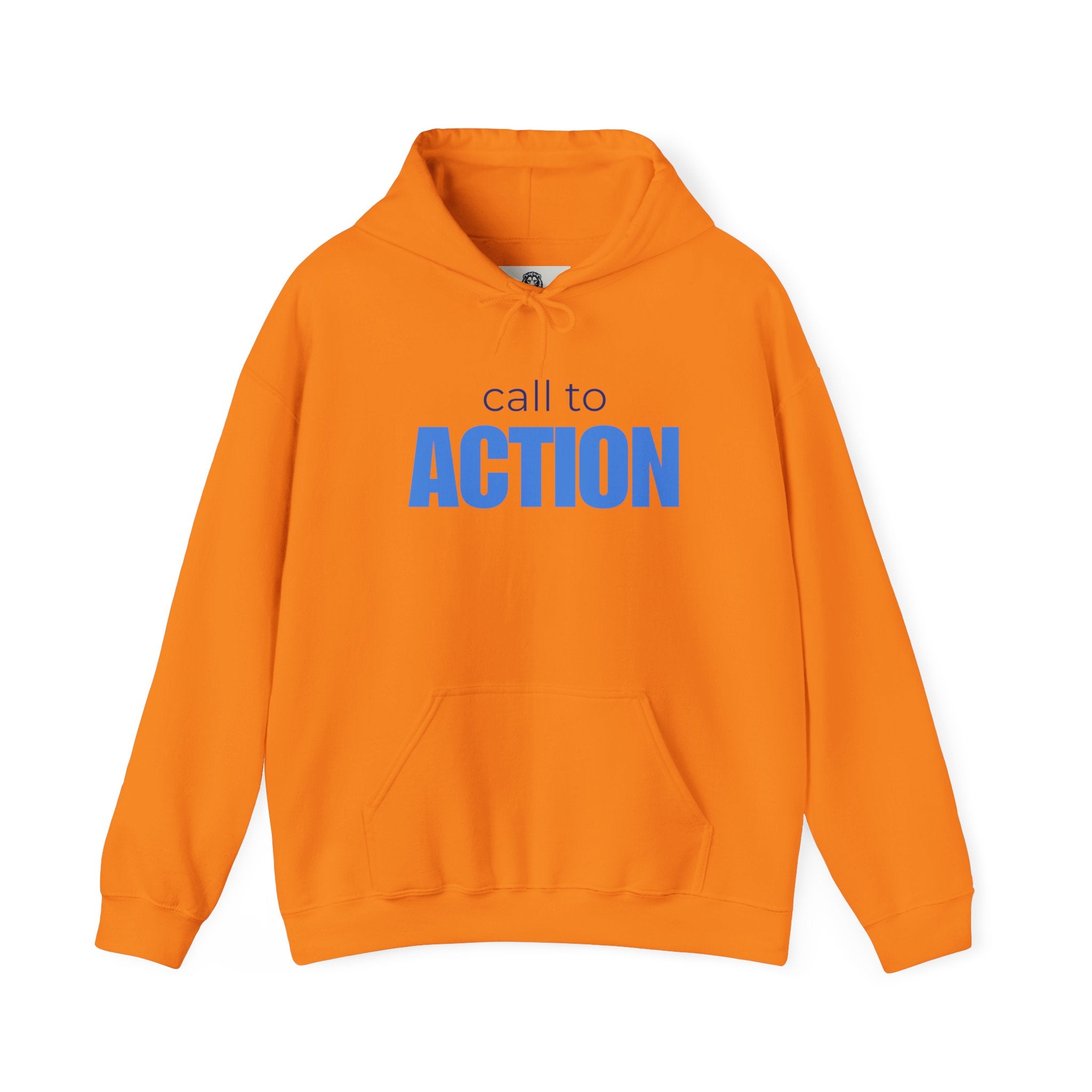 Call to Action Hoodie — Motivational 'Call to ACTION' Graphic Pullover