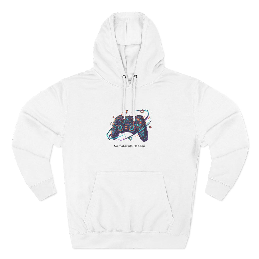 Three-Panel Fleece Hoodie