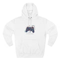 Three-Panel Fleece Hoodie