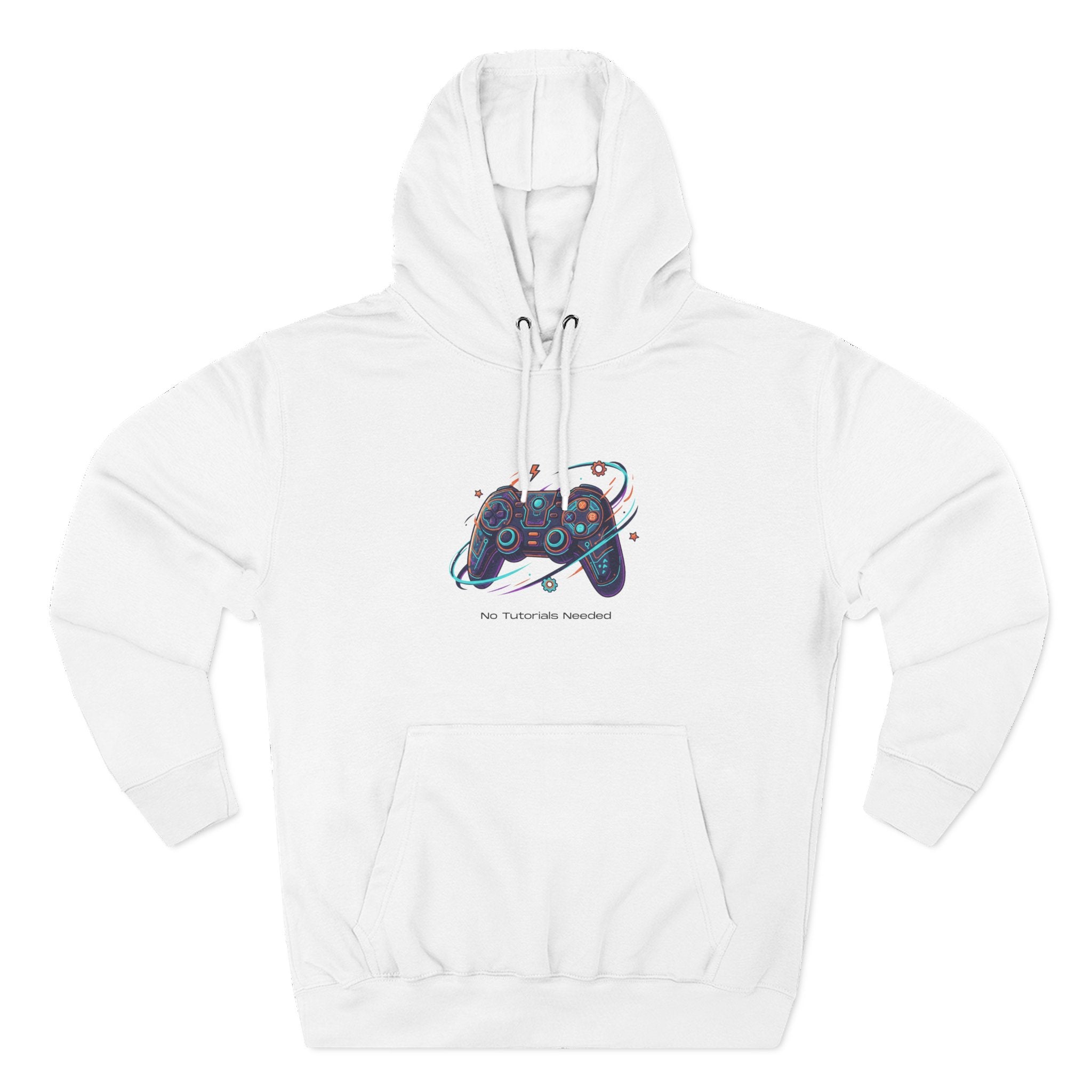 Three-Panel Fleece Hoodie