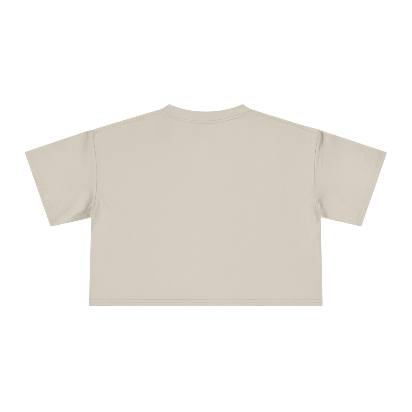 Women's Retro Sunset Crop Tee — "Sunset Cruiser" Vaporwave Beach Graphic
