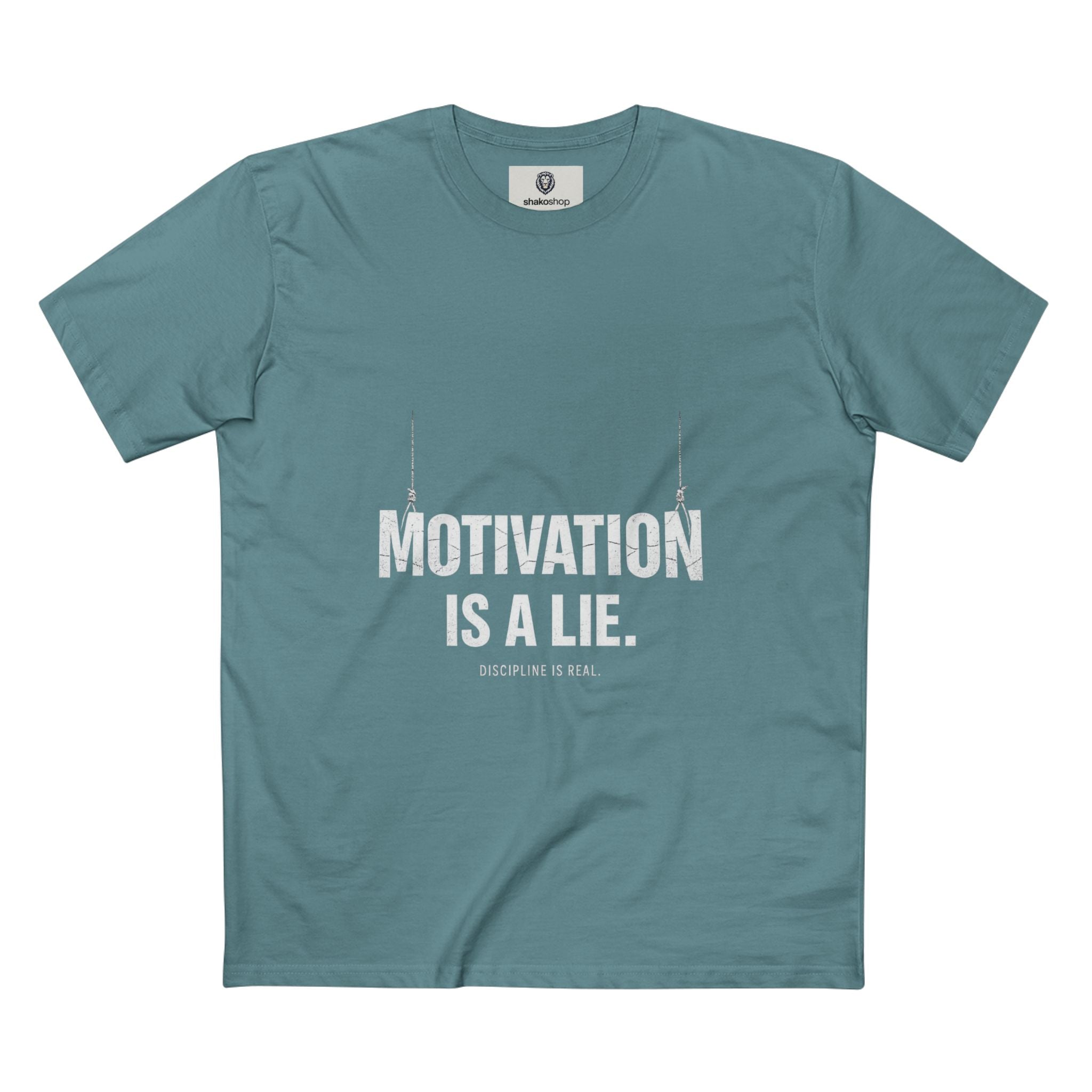 Motivation Is a Lie Tee — Discipline Is Real Gym T‑Shirt
