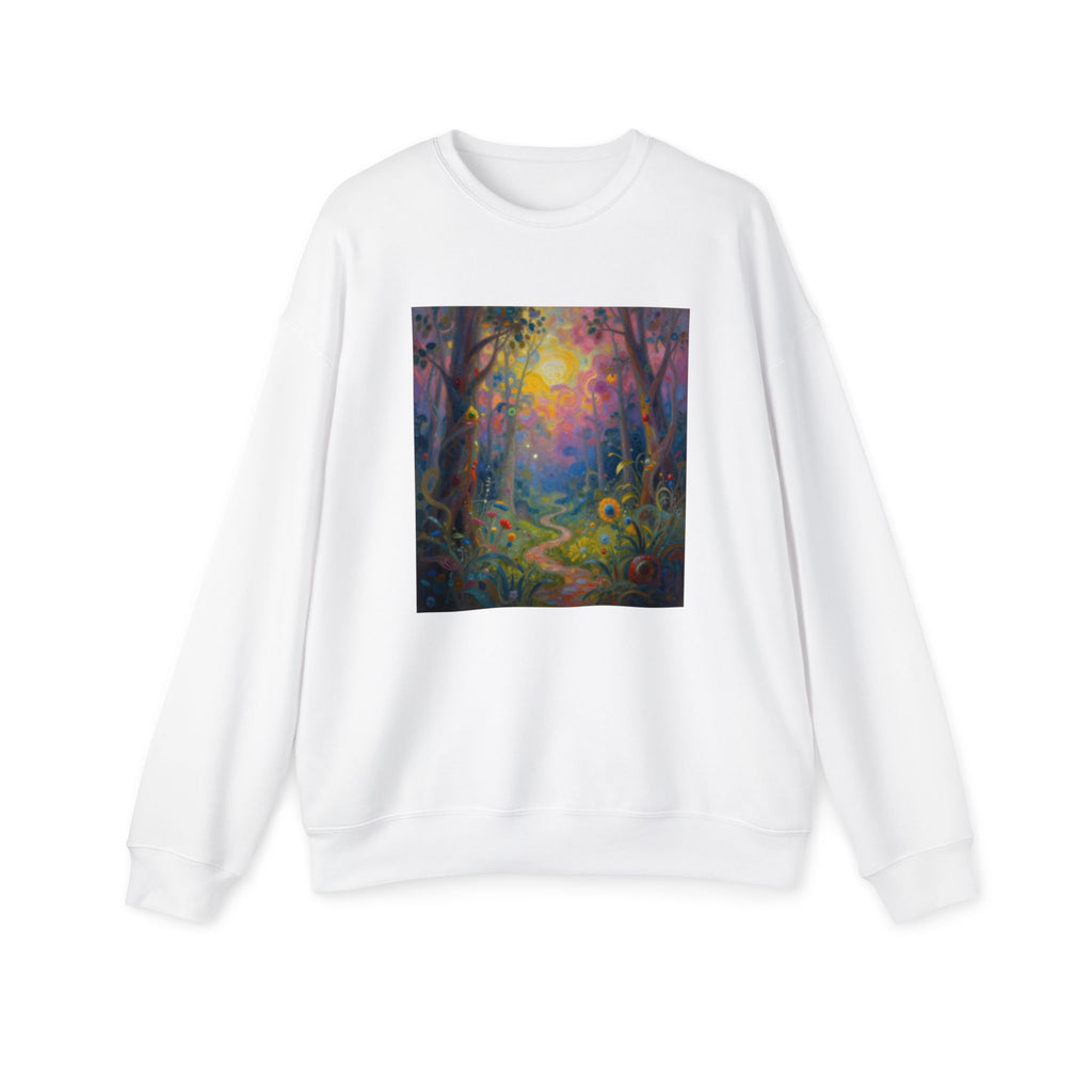 Mystical Forest Sweatshirt – Enchanted Path Art Print